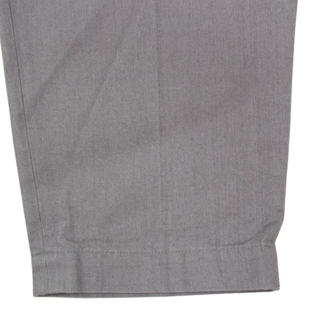 NEIGHBORHOOD ネイバーフッド 23AW 232SPNH-PTM01 1タック チノ トラウザーズ パンツ グレー系 M【中古】