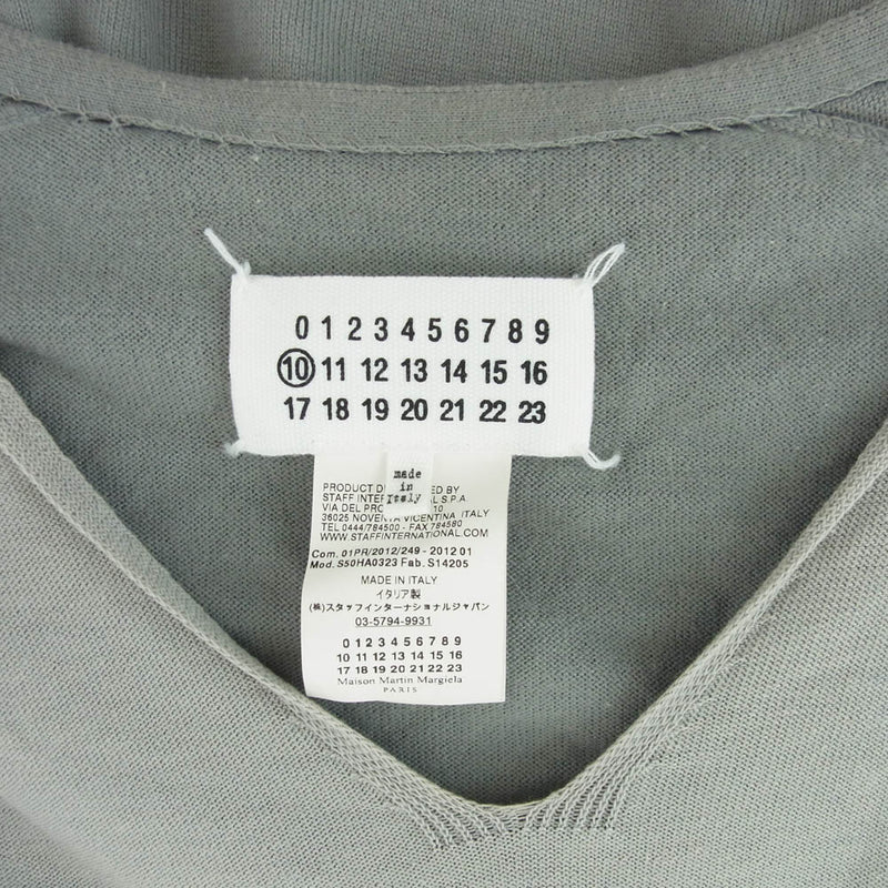 Maison Martin Margiela 切替ニット セーター ブラック S マルジェラニット