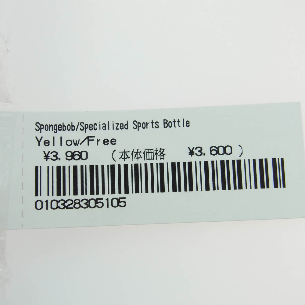 Supreme シュプリーム 25SS SpongeBob SquarePants Specialized Sports Bottle スポンジボブ スクエアパンツ スペシャライズド スポーツボトル イエロー系【新古品】【未使用】【中古】