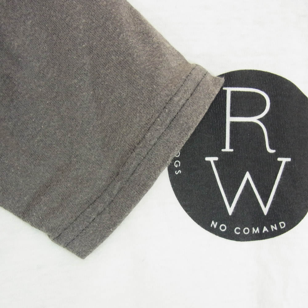 ROTTWEILER ロットワイラー 17SS RW-M7S6039 USED RAGLAN 3/4 TEE ラグランスリーブ Tシャツ グレー系 M【中古】