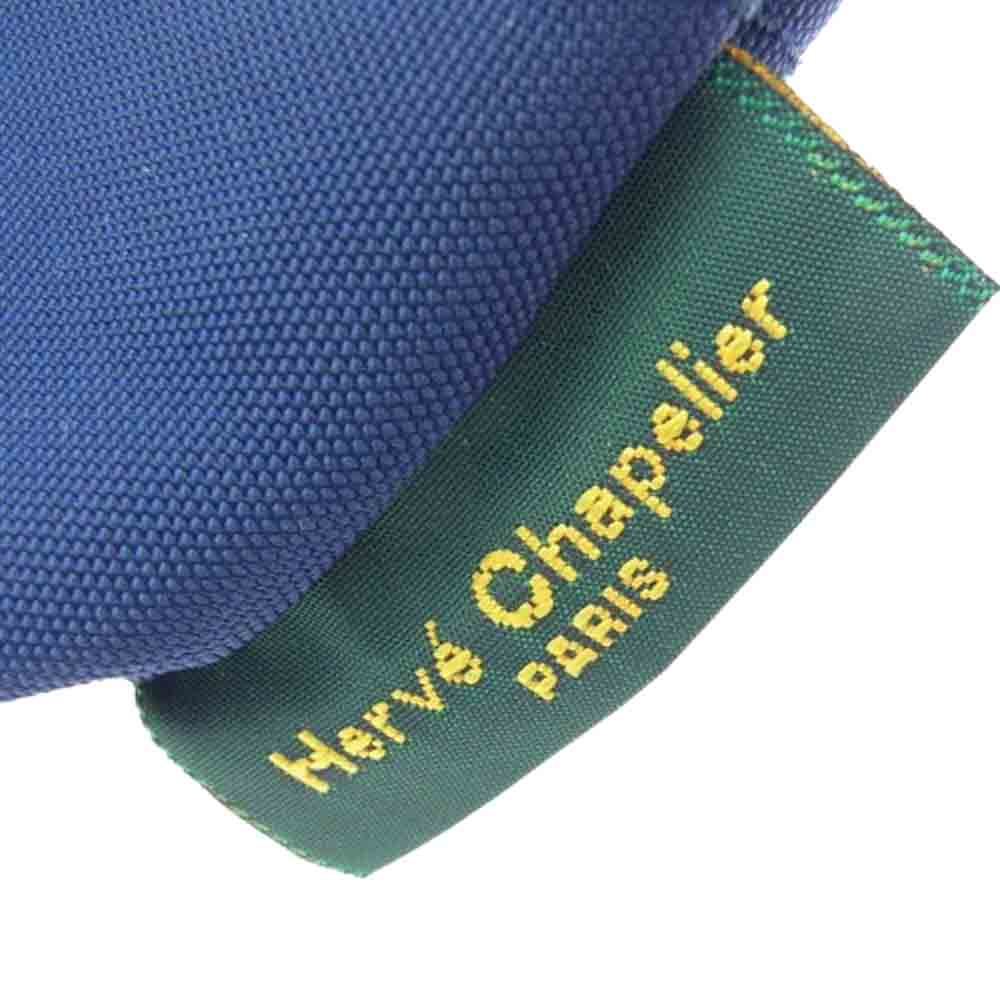 Herve Chapelier エルベ・シャプリエ 901N ナイロン 舟型 トートバッグ S ネイビー ネイビー系【新古品】【未使用】【中古】