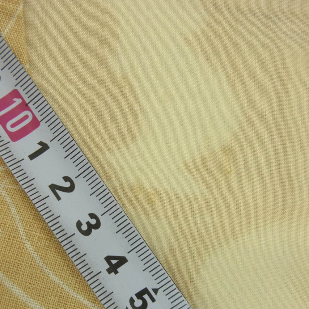 ダックス 11-901721 花柄 ワンピース 麻 キュプラ 日本製 ベージュ系 9AR【中古】