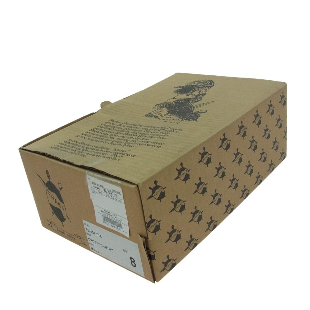 シャカ SHIPS any 別注 CROSSCOUNTRY スポーツ サンダル ブラウン系 26cm【中古】