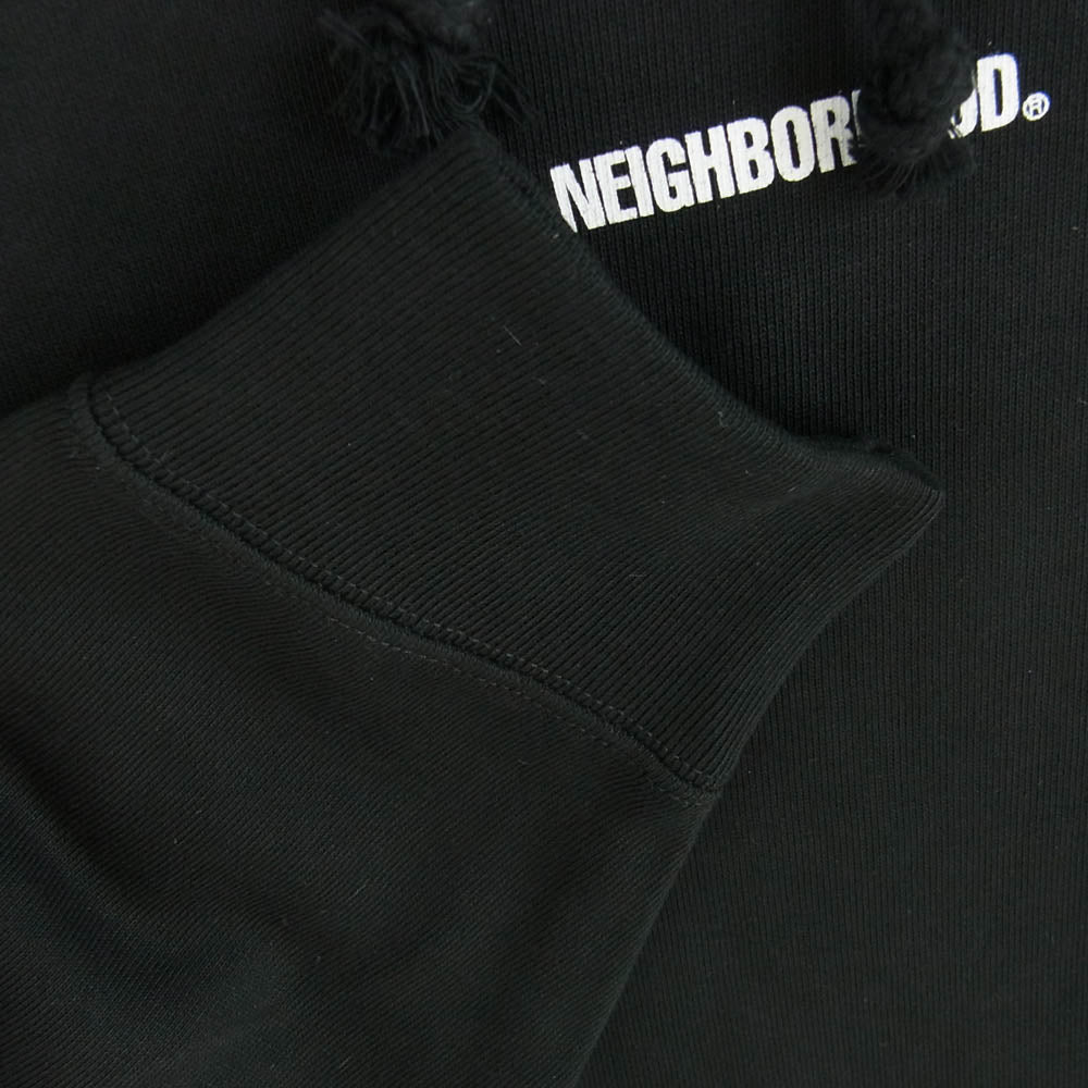 NEIGHBORHOOD ネイバーフッド 22AW 222LBNH-CSM01S CL . HOODED LS 限定 パーカー ブラック系 XL【新古品】【未使用】【中古】