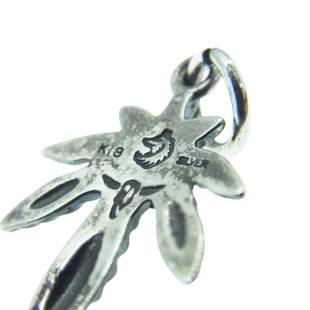 TADY&KING タディアンドキング ガンジャ K18 ロングホーン メタル シルバー系 ゴールド系【中古】