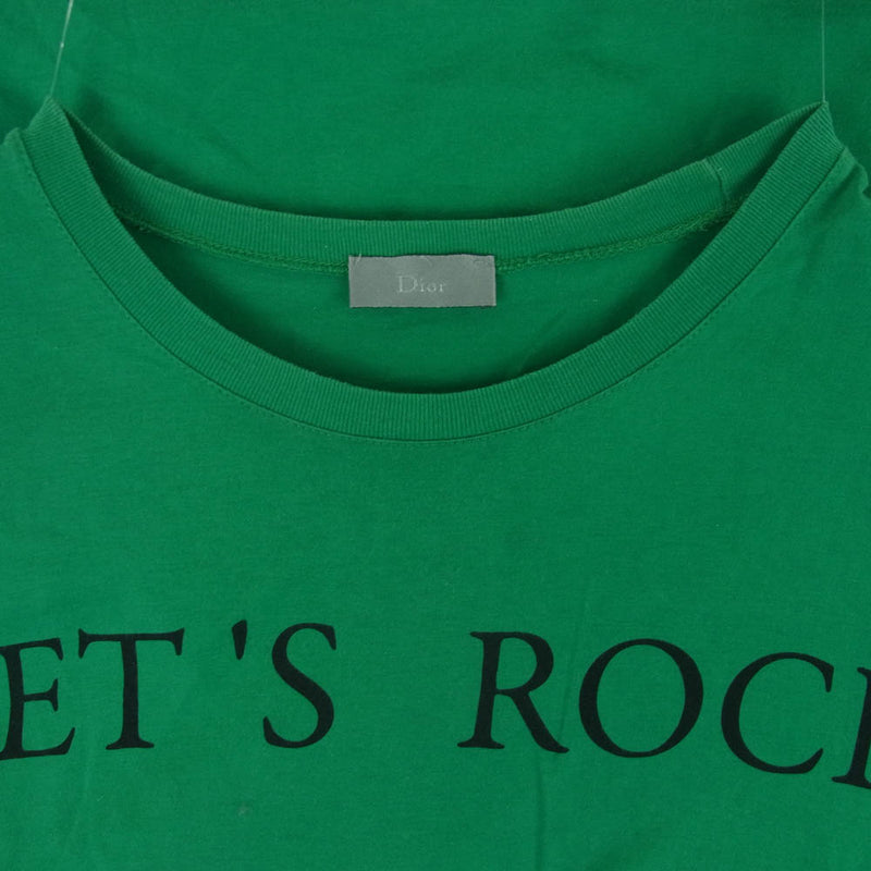 Dior Homme 09ss Let's Rock tシャツ