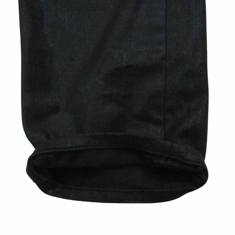 DIOR HOMME ディオールオム 07AW エディ期 コーティング 加工 デニム パンツ コットン 日本製 ブラック系 27【中古】