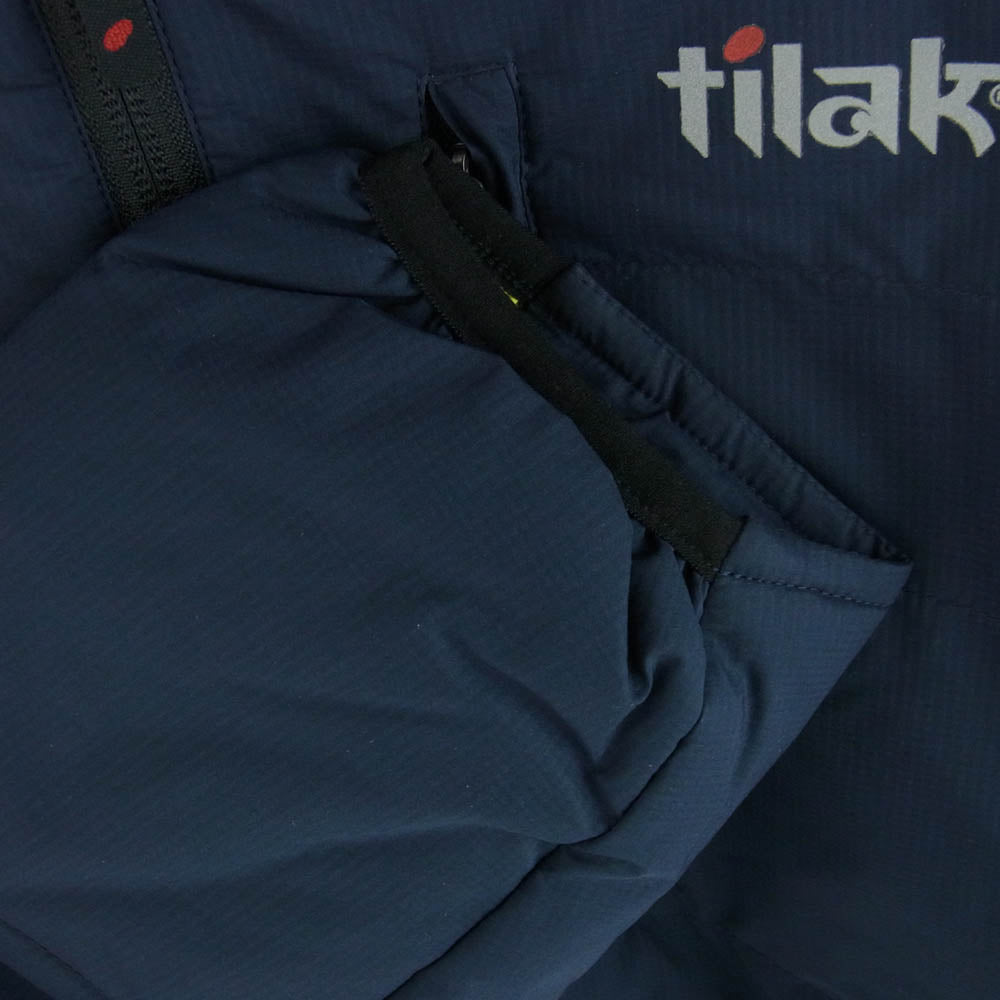 TILAK ティラック KETIL JACKET PERTEX QuantumAir ケティル ジャケット 中綿 マウンテンパーカー ナイロンジャケット ネイビー ネイビー系 M【中古】