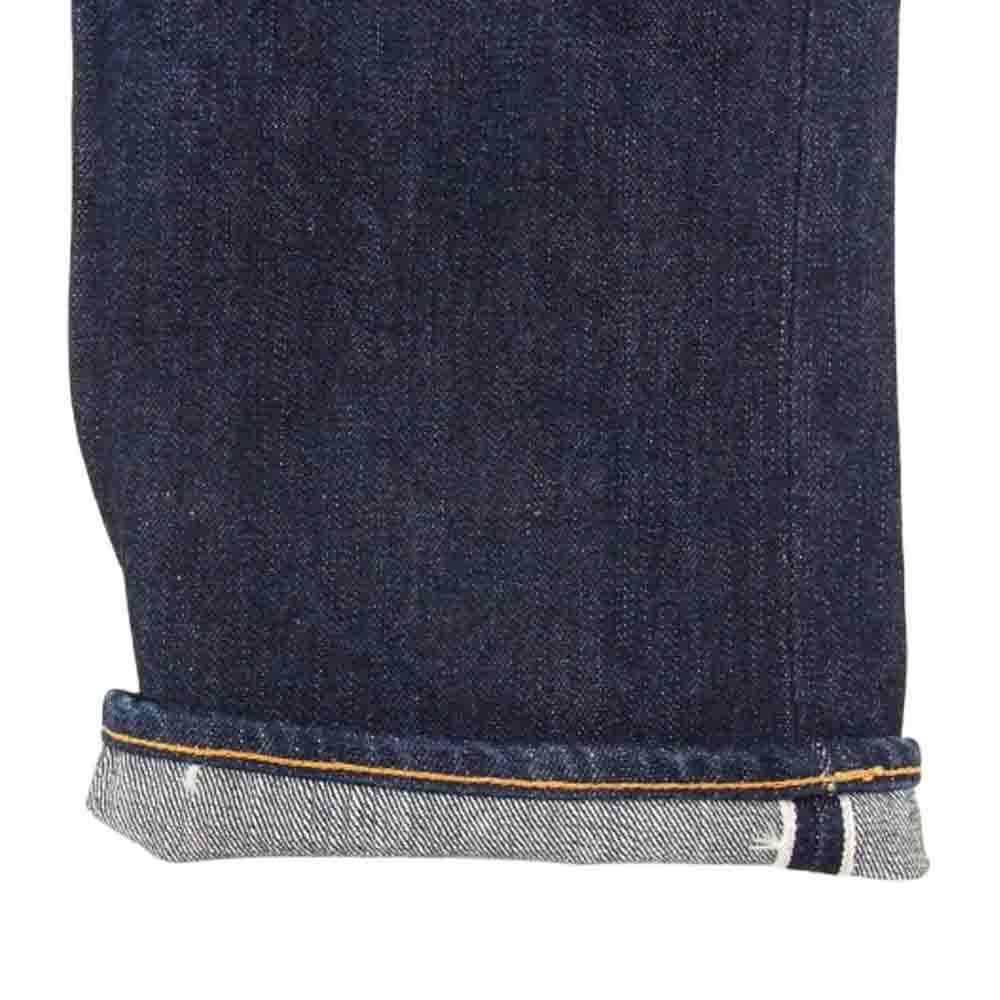 THE FLAT HEAD ザフラットヘッド 8005 ボタンフライ セルビッチ ストレート デニムパンツ インディゴブルー系 30【美品】【中古】