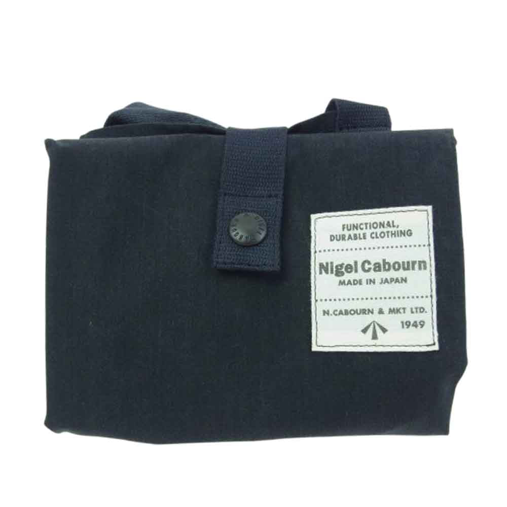 Nigel Cabourn ナイジェルケーボン MULTI BAG 折りたたみ ショルダーバッグ ブラック系【中古】