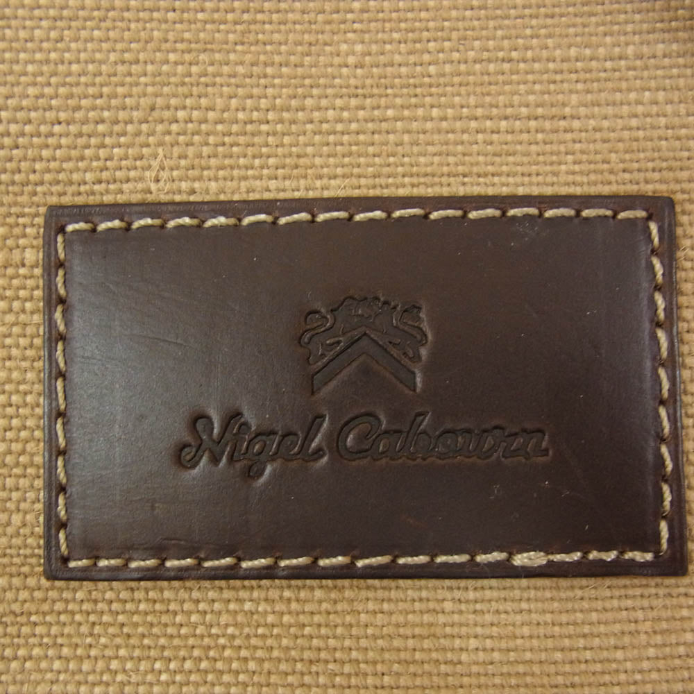 Nigel Cabourn ナイジェルケーボン 50s SHOULDER BAG ショルダー バッグ ブラウン系【中古】
