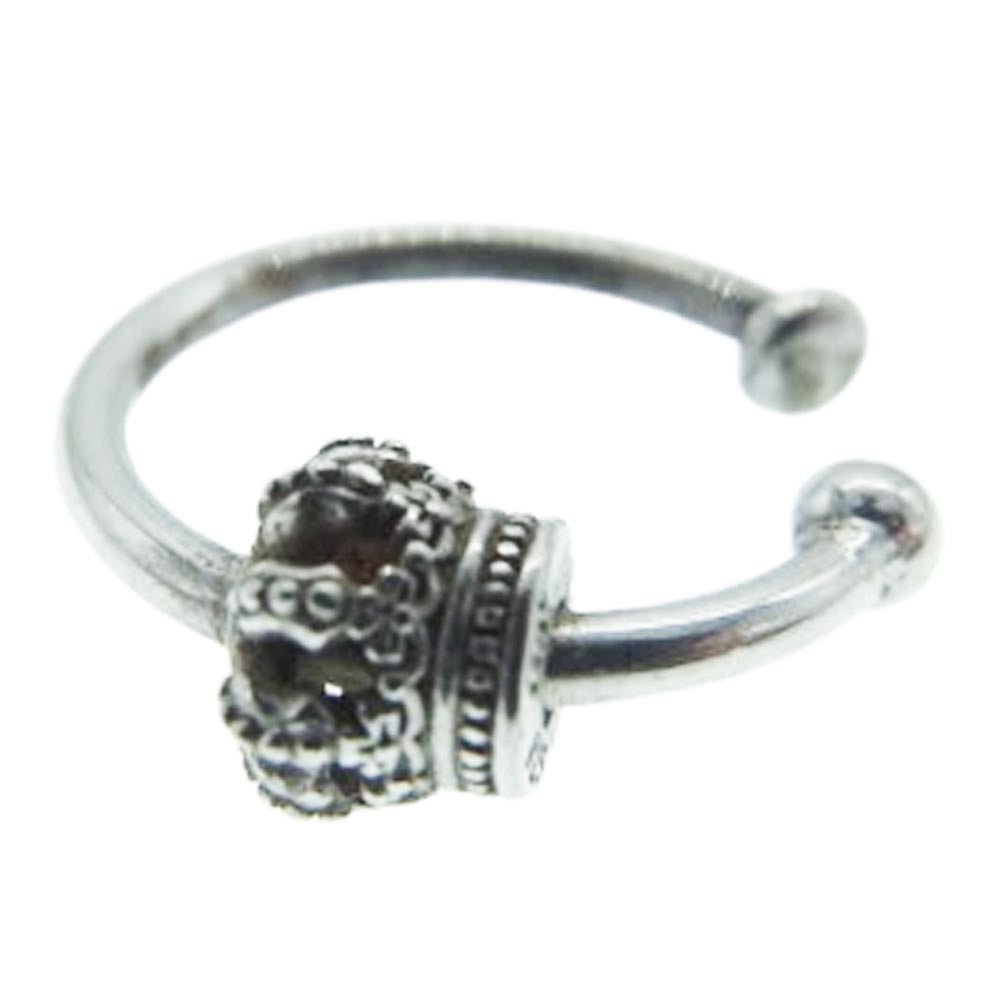 Justin Davis ジャスティンデイビス SGJ916 3 NOSE CUFF クラウン イヤーカフ シルバー系【中古】