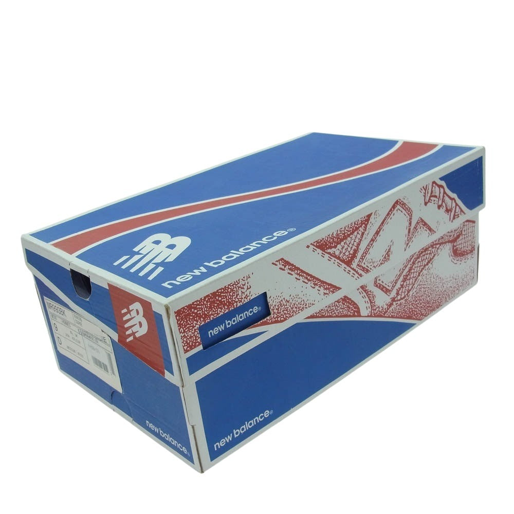 NEW BALANCE ニューバランス MR993BK 993 USA製 ブラック グレー ローカット スニーカー ブラック系 グレー系 UK8.5【中古】