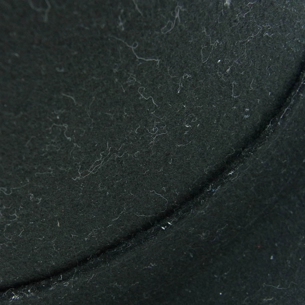 A BATHING APE アベイシングエイプ ウール 中折れ ハット ブラック系 M【中古】