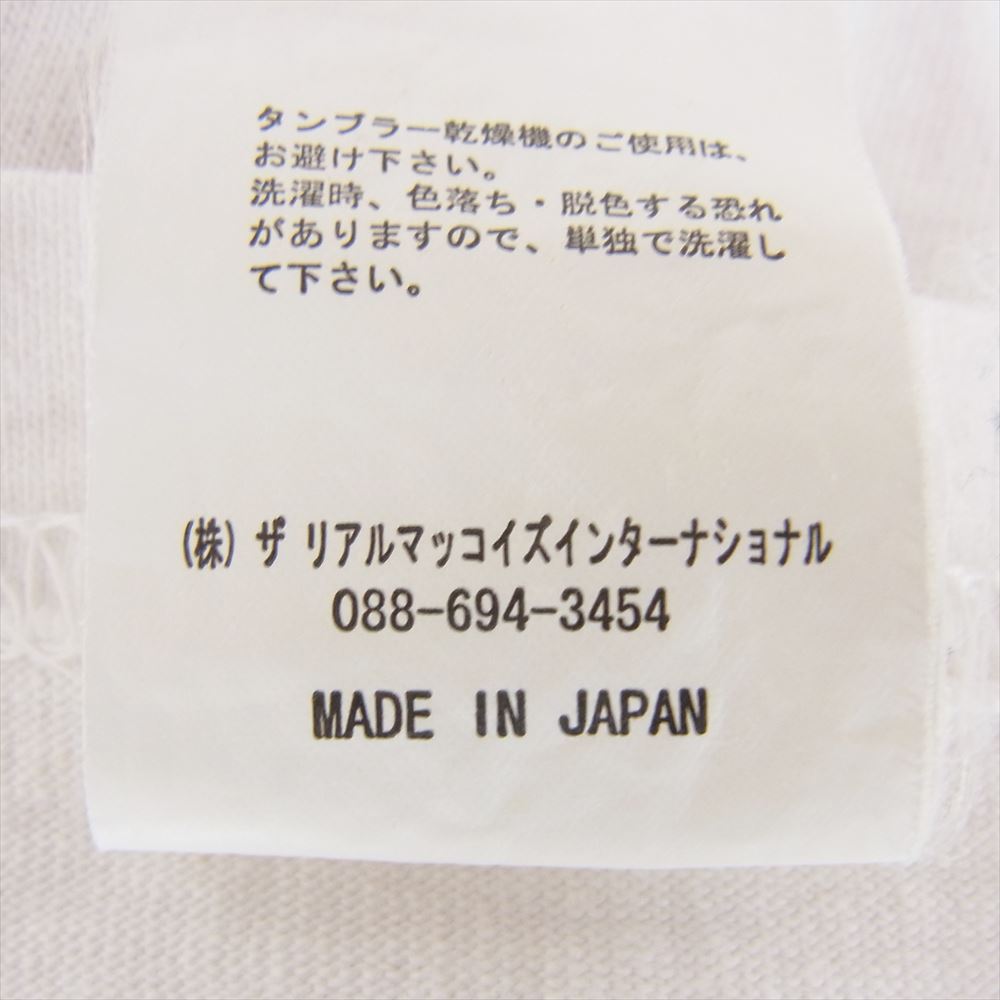 The REAL McCOY'S ザリアルマッコイズ MILITARY TEE U.S.AIR FORCE ミリタリー Tシャツ ホワイト系 40【中古】
