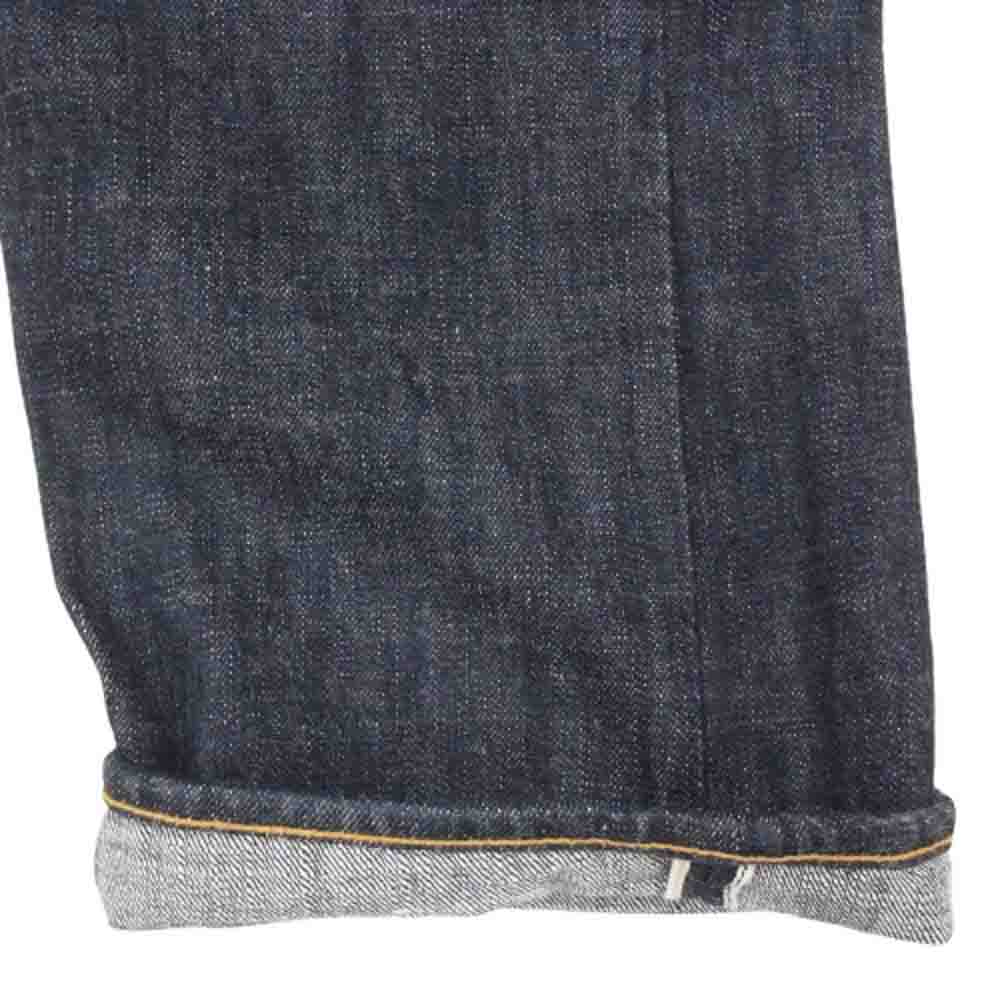 トロフィークロージング 1605 STANDARD DIRT DENIM スタンダード ダート デニムパンツ ボタンフライ セルビッチ インディゴブルー系 34【中古】