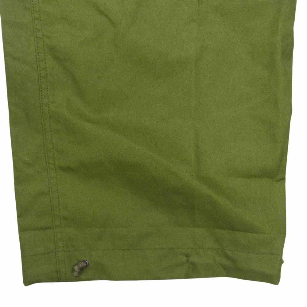 カナダ軍 8415-21-798-8606 ウィンド オーバー ミリタリー パンツ カーキ系 サイズ表記無【中古】