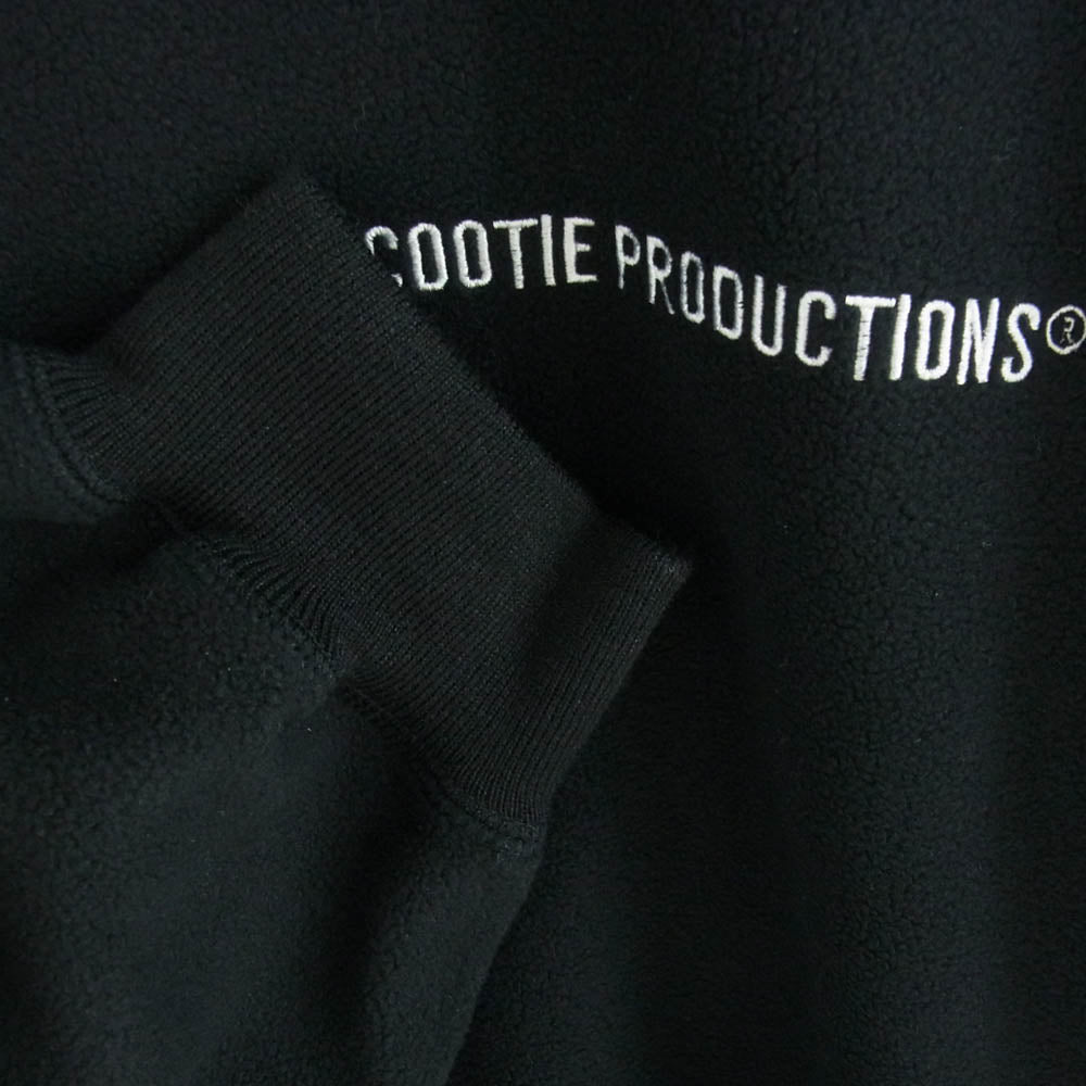 COOTIE クーティー 24AW CTE-24A330 Fleece Sweat Crew クルーネック フリース スウェット ブラック ブラック系 M【中古】