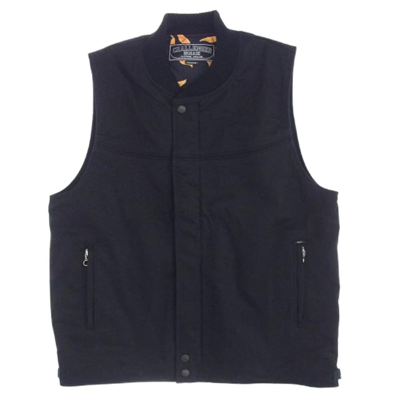 CHALLENGER チャレンジャー　ダービーダウンベスト CHALLENGER / DERBY DOWN VEST -Black×Red-
