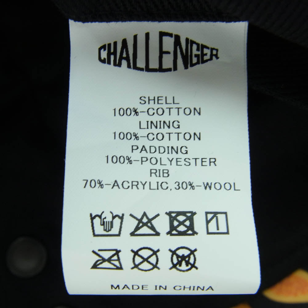 CHALLENGER チャレンジャー 25SS CLG-JK 025-004 DERBY VEST ダービー ベスト ブラック系 M【美品】【中古】