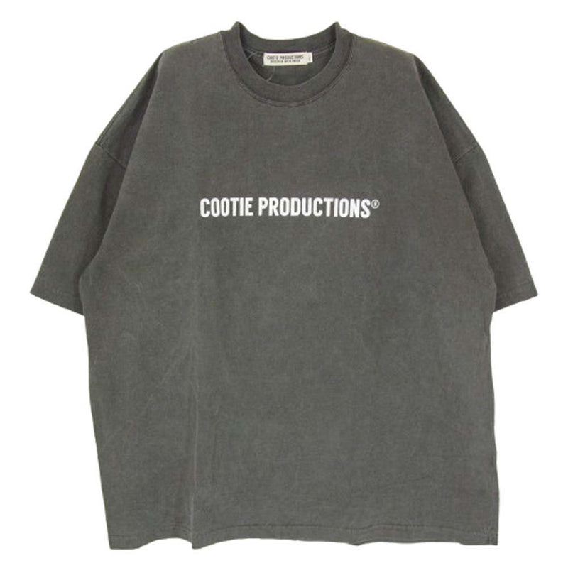 COOTIE Pigment Dyed S/S Tee Tシャツ COOTIE / Pigment Dyed L/S Tee -Black-