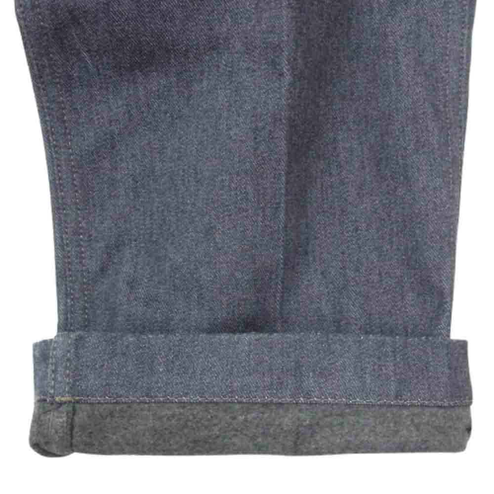 スタビライザージーンズ O-26 FLANNEL-LINED TROUSER フランネル トラウザー パンツ インディゴブルー系 33【中古】