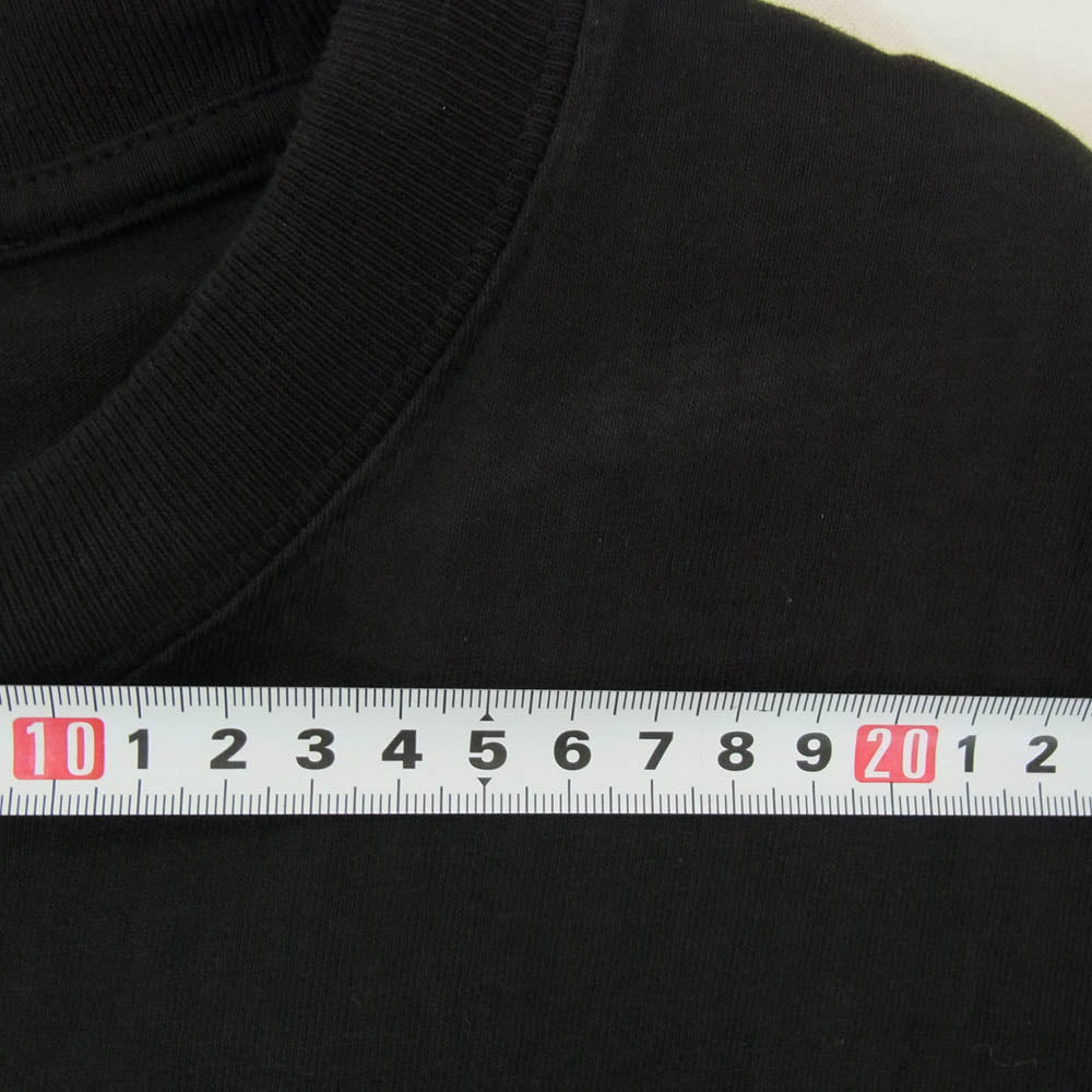 HARLEY DAVIDSON ハーレーダビッドソン フロント ロゴ プリント 半袖 Tシャツ ブラック系 XL【中古】