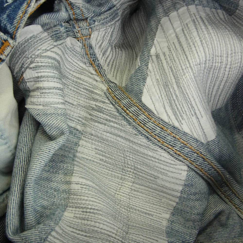 Levi's リーバイス 00's カナダ製 501 ボタンフライ デニムパンツ ボタン裏刻印217 インディゴブルー系 W32【中古】