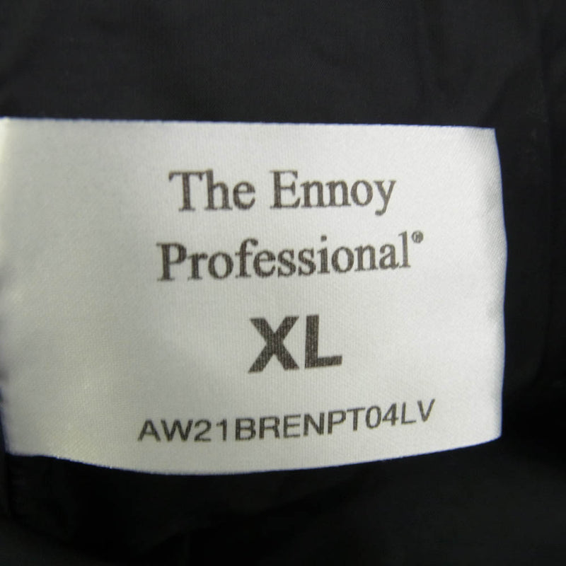 PROFESSIONAL PADDED PANTS XL エンノイ ザ エンノイ プロフェッショナル 21AW AW21BRENPT04LV PADDED
