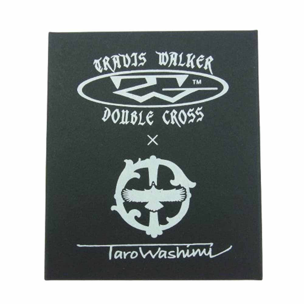TARO WASHIMI ワシミタロウ 鷲見太郎 TRAVIS WALKER トラヴィスワーカー 販売証明カード付属 18KYG×18WG 全金 アラベスク フライトフェザー トップ ゴールド系 シルバー系【中古】