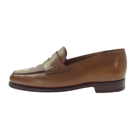 John Lobb ジョンロブ 900S LOPEZ ロペス レザー コインローファー ブラウン系 7【中古】