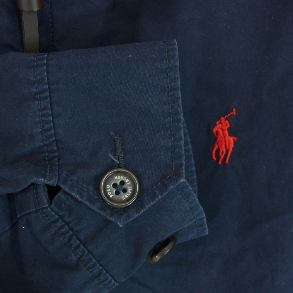 POLO RALPH LAUREN ポロ・ラルフローレン スウィングトップ ブルゾン ジャケット ネイビー系 M【中古】