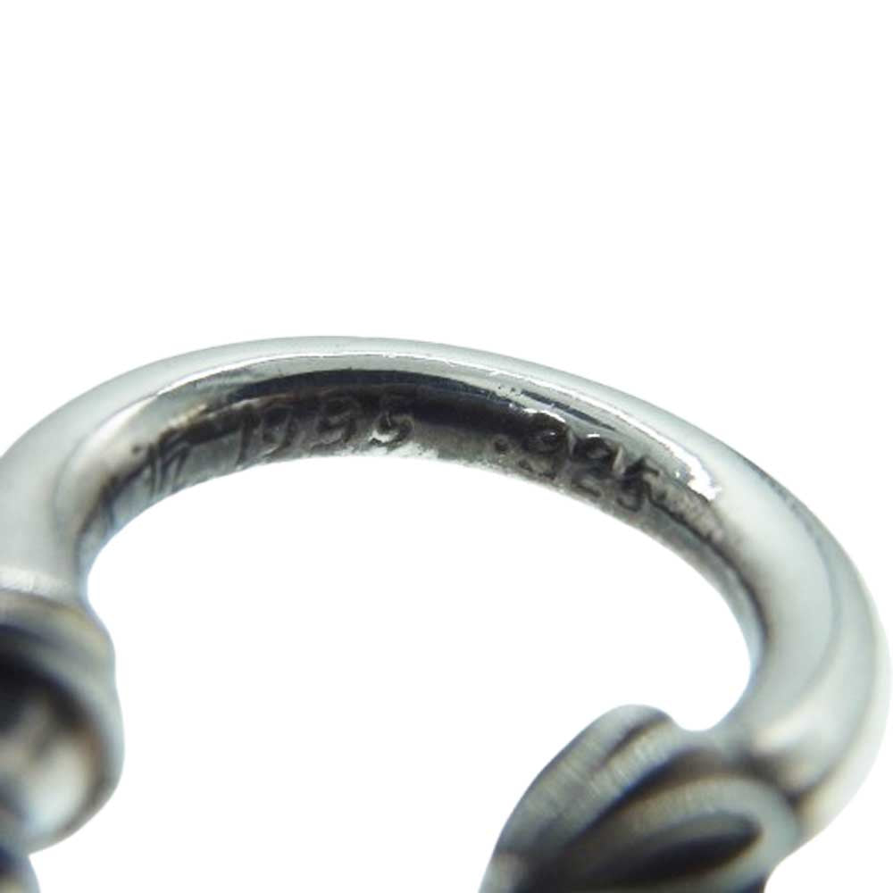 CHROME HEARTS クロムハーツ(原本無) HOOP PLAIN プレーン フープ ピアス シルバー系【中古】
