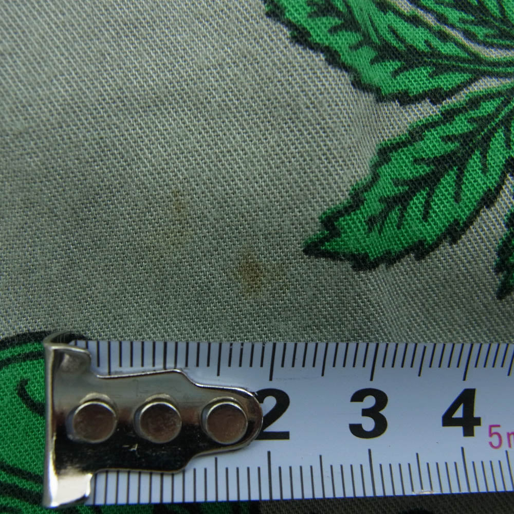 UNUSED アンユーズド 18SS US1405 Rose Pattern Short-Sleeve Shirt ローズ パターン ショートスリーブ 半袖 レーヨン シャツ 3【中古】