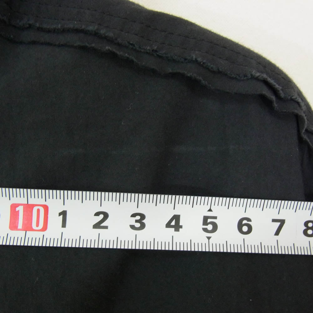 MIDORIKAWA ミドリカワ 19SS MID19SS-SH04B シルクテープ フリンジ カットオフ 長袖 シャツ ブラック系 FREE【中古】