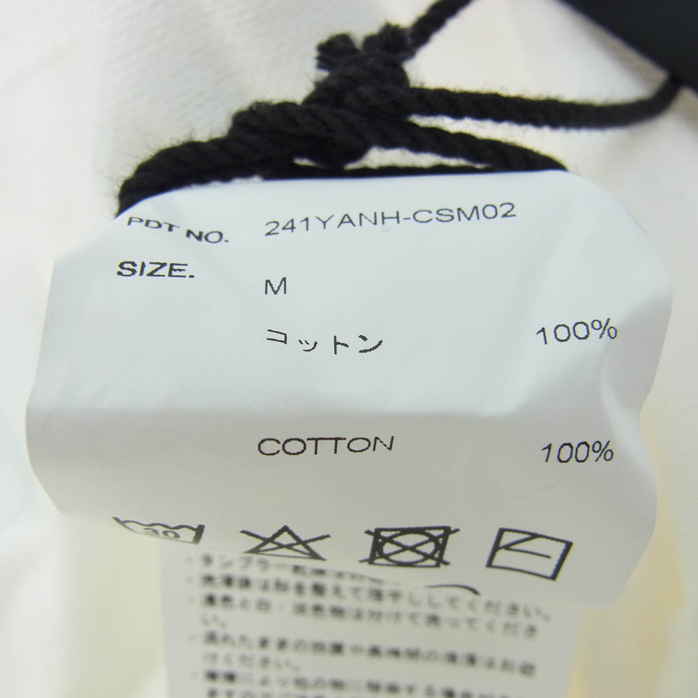NEIGHBORHOOD ネイバーフッド 24SS 241YANH-CSM02 ロゴプリント Tシャツ 半袖カットソー ホワイト ホワイト系 M【中古】