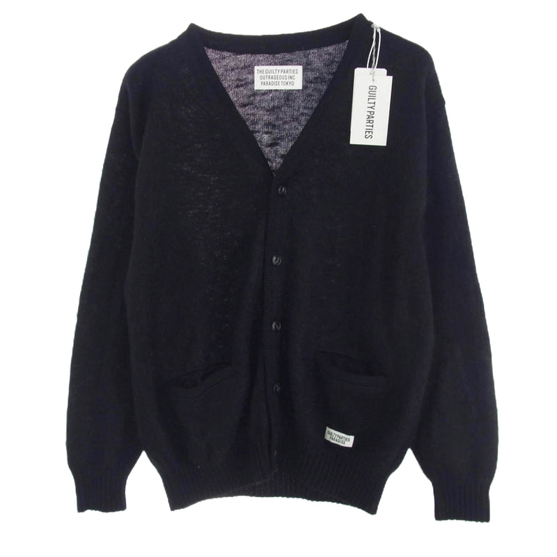WACKO MARIA mohair cardigan 23ss