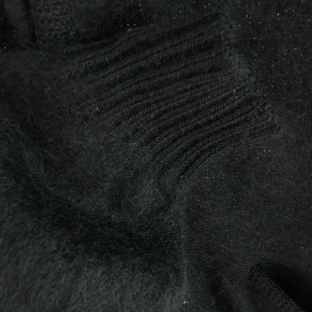WACKO MARIA ワコマリア 23SS 23SS-WMK-KN06 MOHAIR CARDIGAN モヘア混 カーディガン ブラック系 L【美品】【中古】