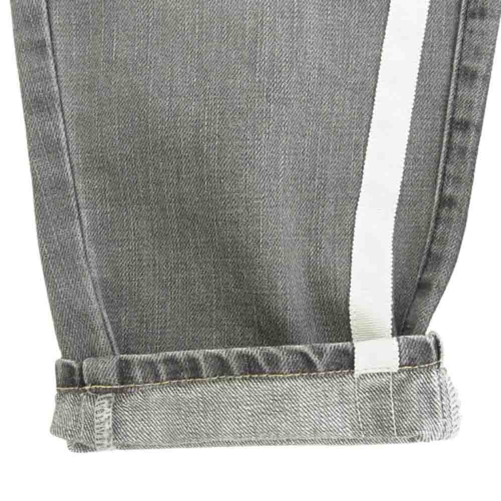 グラム GB0218/P17 Vickey denim ヴィッキー デニム サイドライン パンツ グレー系 1【中古】
