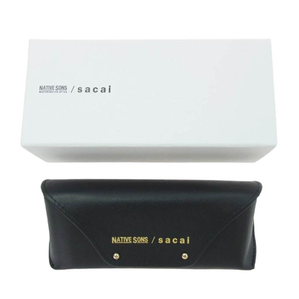 Sacai サカイ 19-0037S Native Sons ネイティブ サンズ サングラス 眼鏡【美品】【中古】