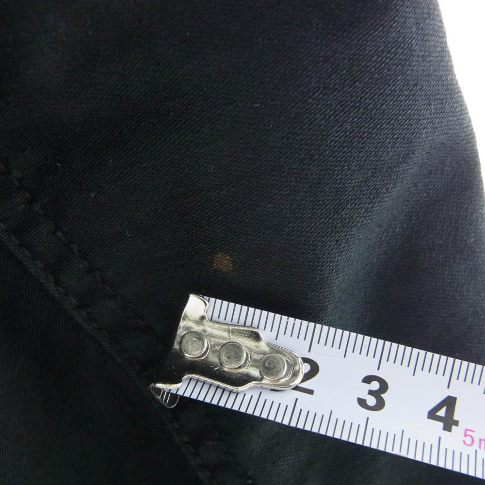 WACKO MARIA ワコマリア M-65 JACKET 裏地レオパード 刺繍ロゴ ミリタリー フィールド ジャケット ブラック系 XL【中古】
