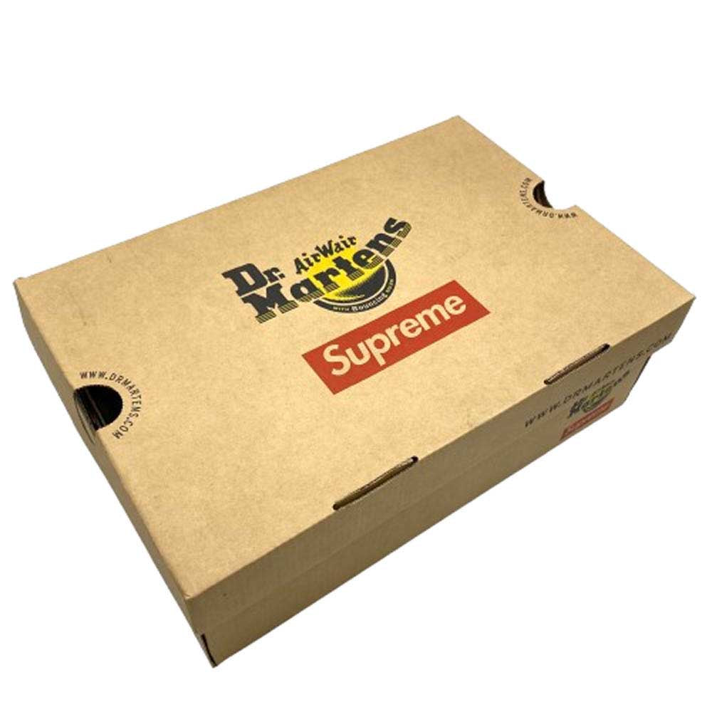 Supreme シュプリーム 1461 SH × Dr.Martens ドクターマーチン SACRED HEART 3ホール レザー シューズ グリーン系 41【中古】