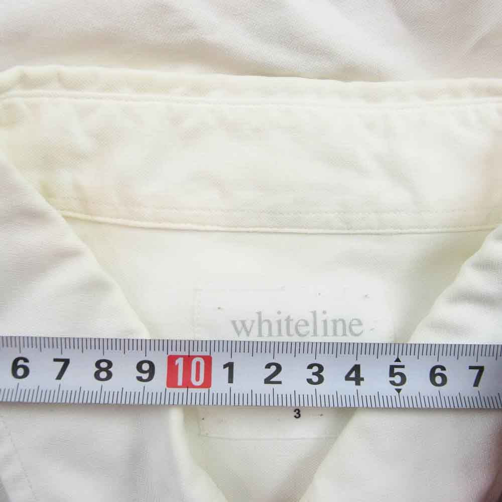 uniform experiment ユニフォームエクスペリメント UE-140082 WHITE LINE ホワイトライン COLOR CHART BORDER B.D. SHIRT カラーチャート ボーダー シャツ ホワイト系 3【中古】