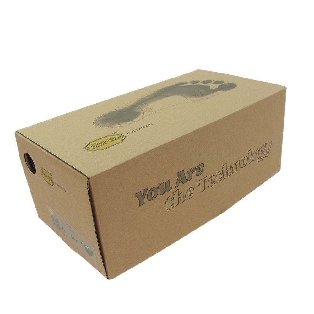 ビブラムファイブフィンガーズ 16M3101 V-Run RETRO トレーニング ランニング シューズ ブラック イエロー ブラック系 25.5cm【中古】