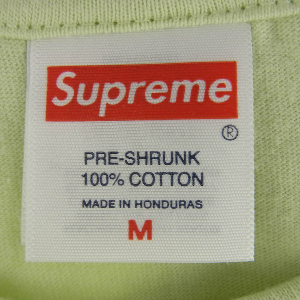 Supreme シュプリーム 24AW Tyler The Creator Tee タイラー ザ クリエイター フォト 半袖 Tシャツ ライトグリーン系 M【極上美品】【中古】