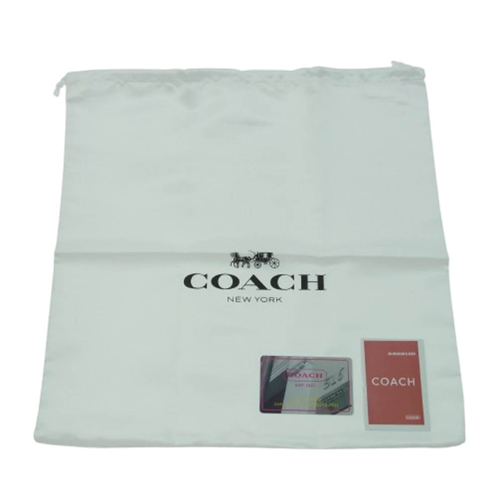 COACH コーチ CY692 チェリー プリント シグネチャー キャンバス ローアン サッチェル バッグ ブラウン系 レッド系【新古品】【未使用】【中古】