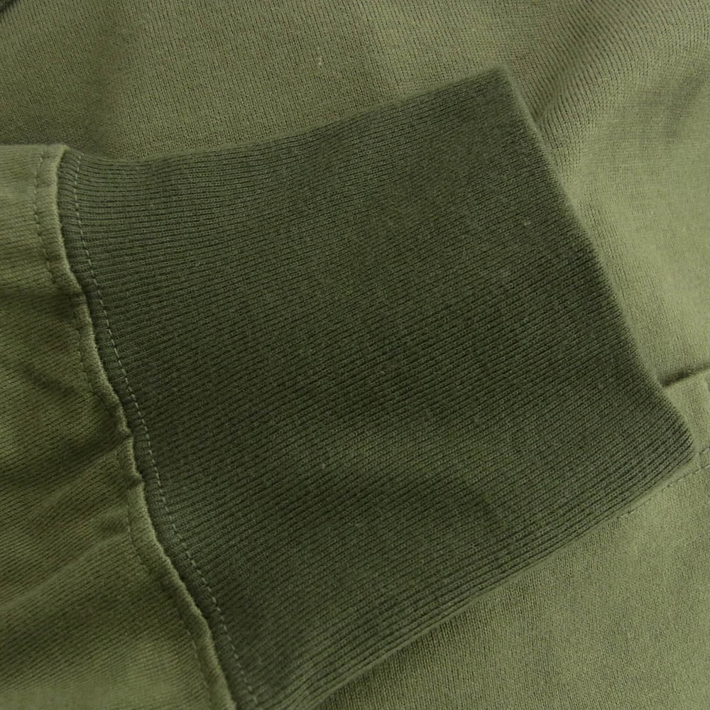 ワーカーズ 2 PLY Sweat Shirt スウェット 長袖 Tシャツ グリーン系 M【新古品】【未使用】【中古】