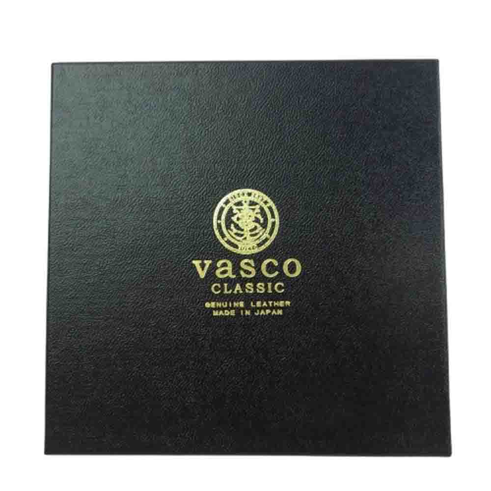 VASCO ヴァスコ VSC-702C HORWEEN LEATHER GARRISON POCKET WALLET ホーウィンシェル コードバン レザー ポケット ウォレット 財布 ネイビー系【中古】