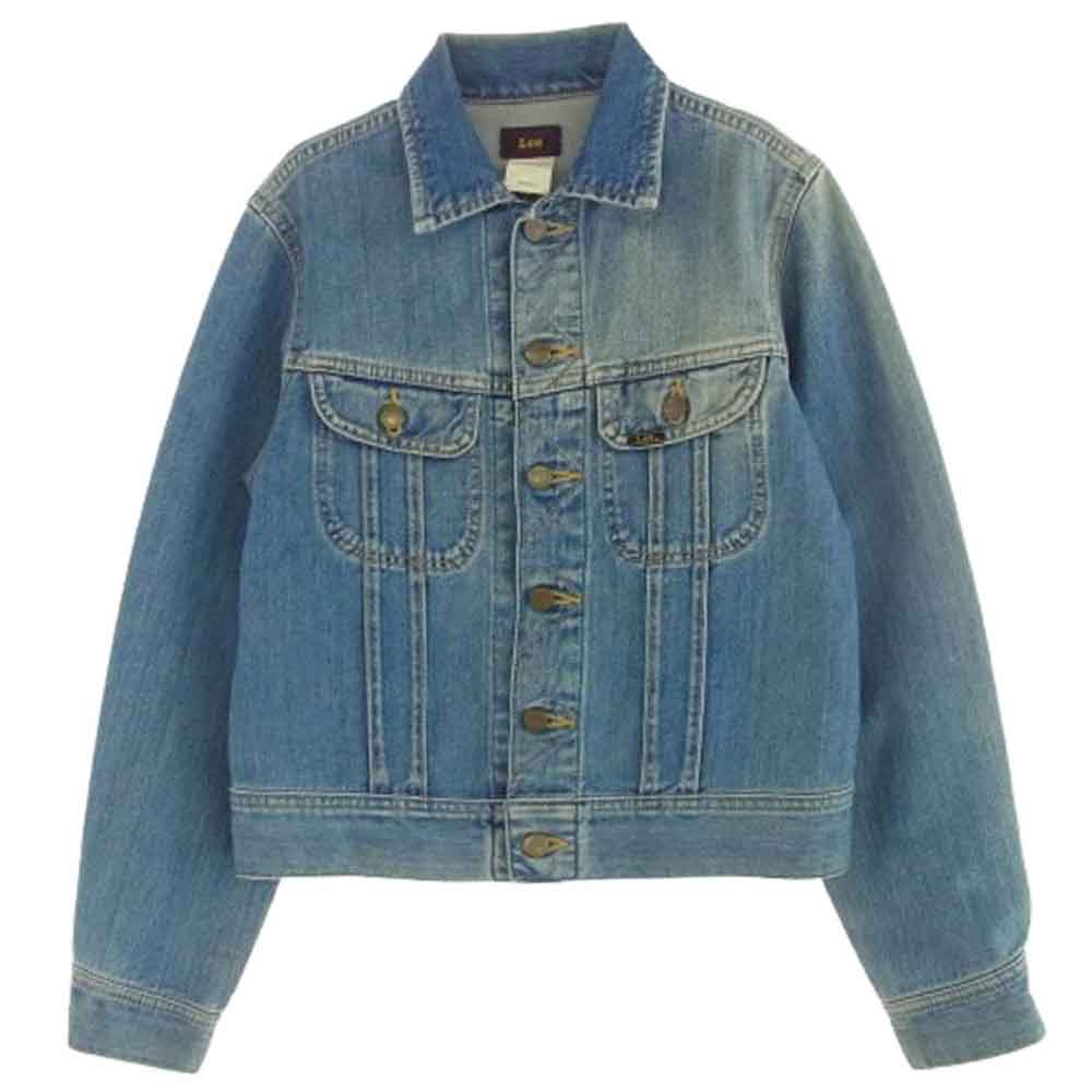 Lee リー 0411 デニム ジャケット インディゴブルー系 S【中古 