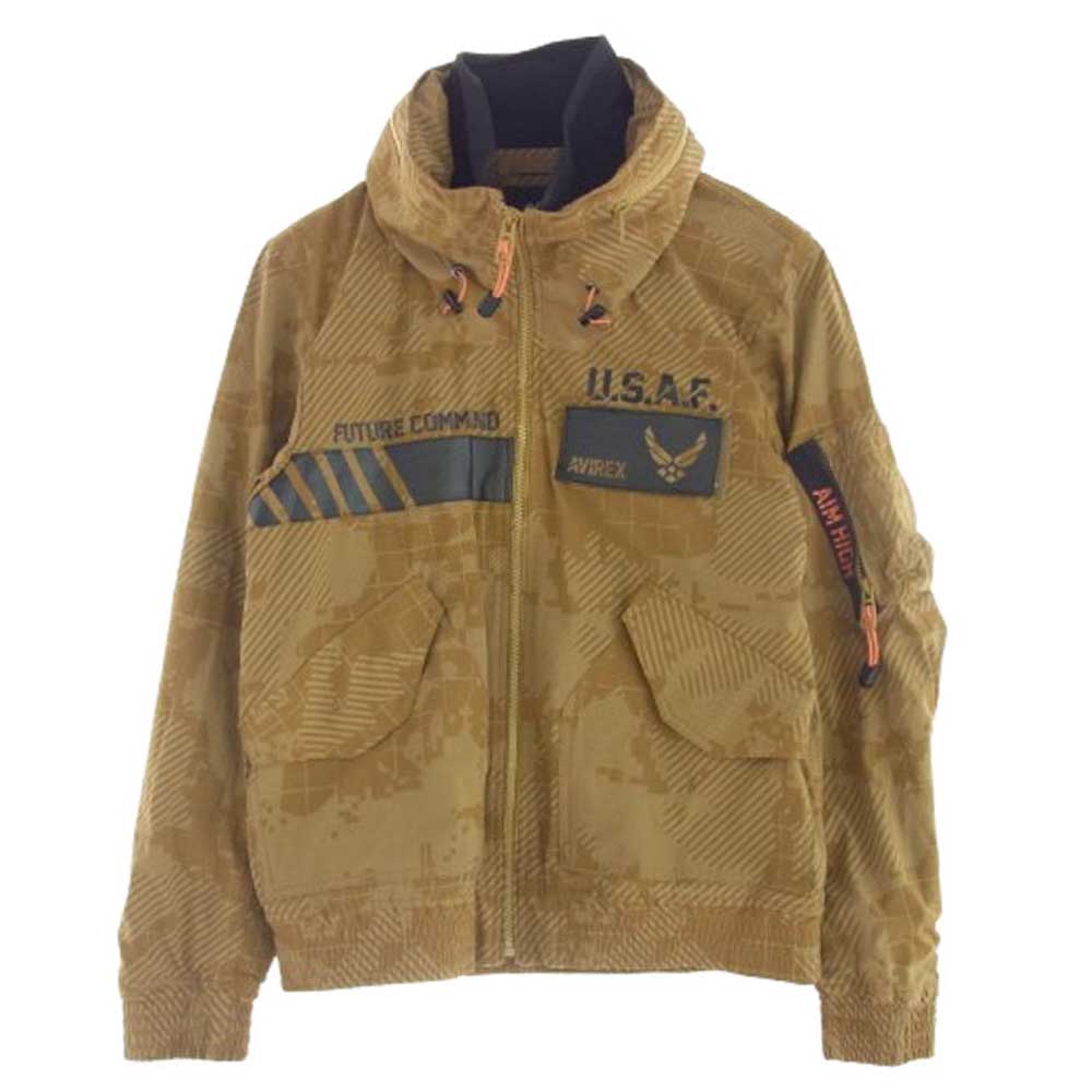 希少5L AVIREX USAF FUTURE COMMAND オレンジ 希少5L AVIREX USAF FUTURE COMMAND オレンジ 【公式通販】